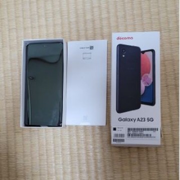 Galaxy A23 5G SC-56C 黒 ブラック simフリー 未使用
