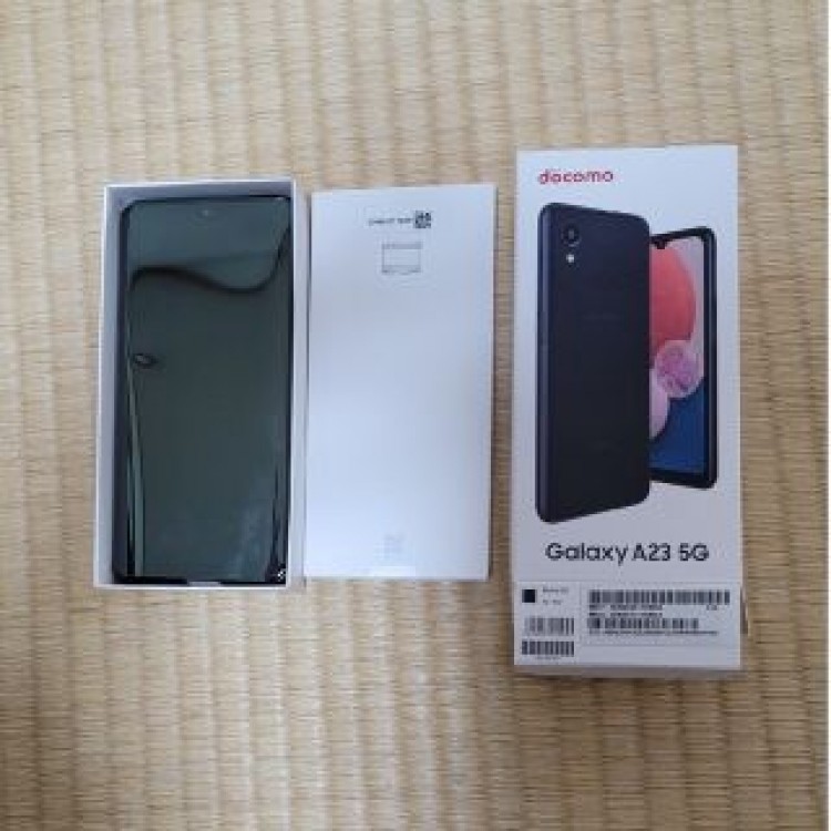 Galaxy A23 5G SC-56C 黒 ブラック simフリー 未使用