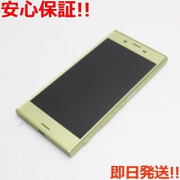 美品 au SOV35 Xperia XZs シトラス 白ロム