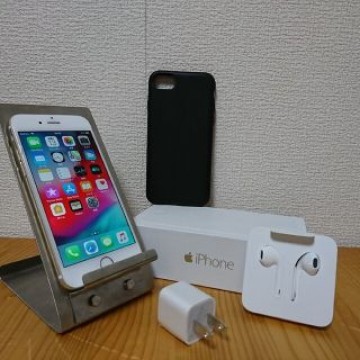 iPhone6 Gold 128GB イヤホン箱カバーつき