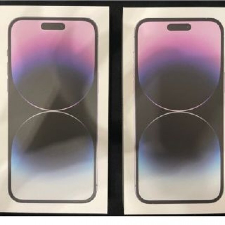 【未開封】iPhone14 pro max 256G 2台 パープル