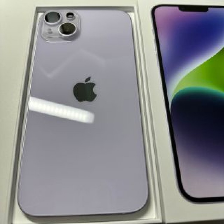 iPhone14 plus 256GB SIMフリー　パープル☆未使用に近い☆