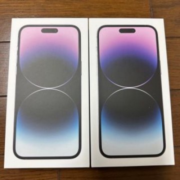 iPhone 14 promax 128 GBディープパープル　2台