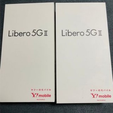 ZTE Libero 5G II A103ZT ブラックとホワイト