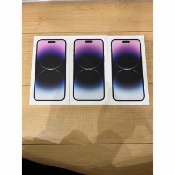 iPhone 14 Pro Max 256GB ディープパープル新品未開封×3