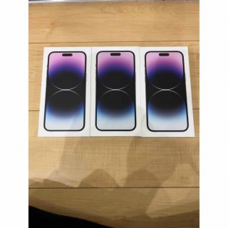 iPhone 14 Pro Max 256GB ディープパープル新品未開封×3