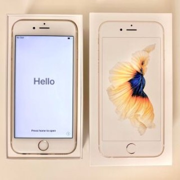 iPhone6s 16GB ゴールド 本体 箱付き SIMフリー