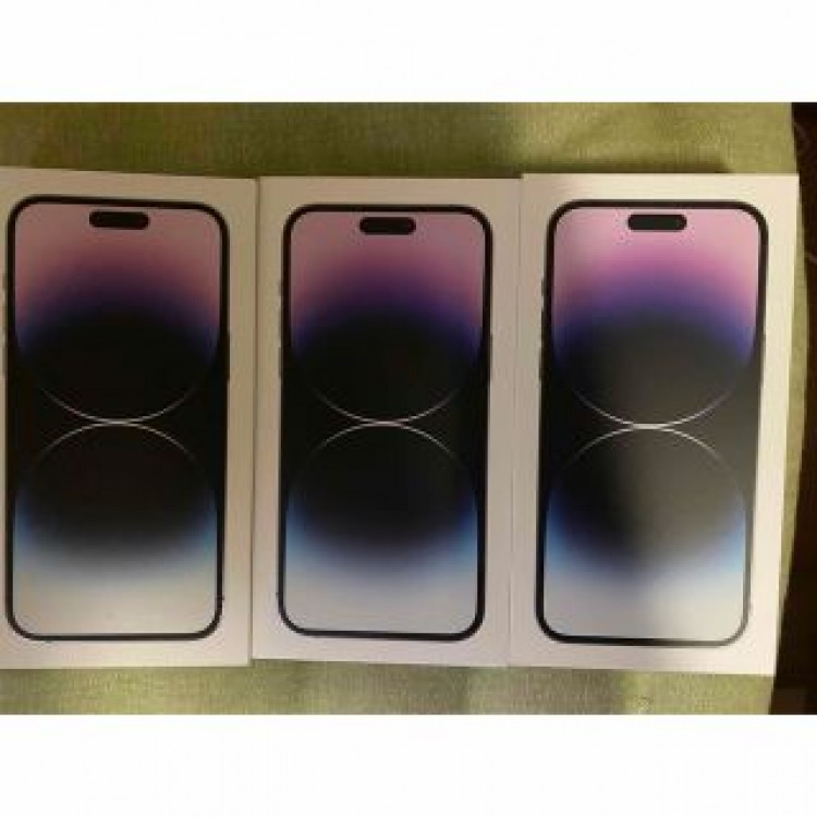 iphone14 pro max 256GB パープルと128GB一台全て3台
