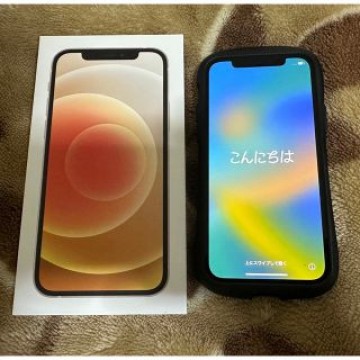 iPhone 12 64GB SIMロック解除済み iFace付き