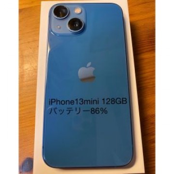 iPhone13mini 128GB SIMフリー　ブルー　Apple