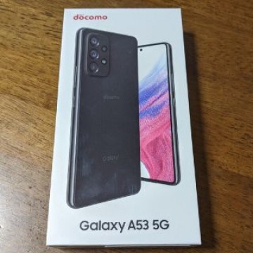 Galaxy A53 5G SC-53C オーサムブラック