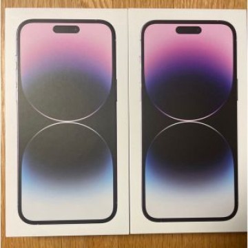 アップル iPhone 14 Pro Max 256GB ディープパープル　2個