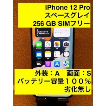 iPhone 12 Pro スペースグレイ 256 GB SIMフリー