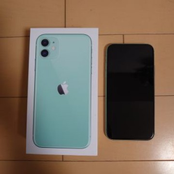 Apple iPhone11 128GB SIMフリー  グリーン 美品