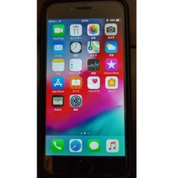【24時間以内に発送】iPhone6＋カバー付き★バッテリー容量100％★