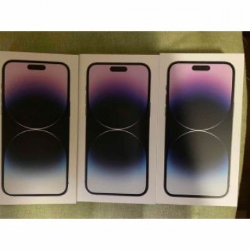 iphone14 pro max 256GB パープルと128GB一台全て3台