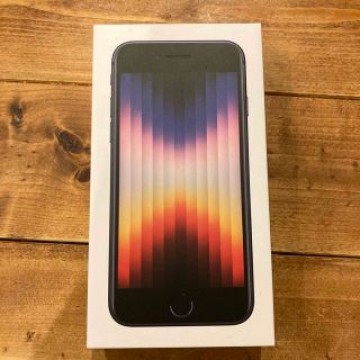 【新品•未開封】iPhone SE3 128GB ブラック