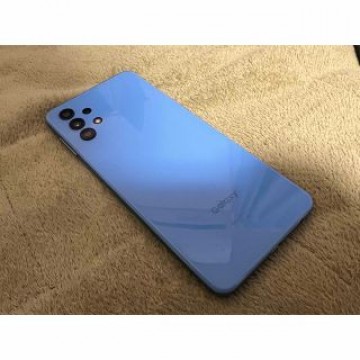 【ほぼ未使用】GALAXY A32 5G ブルー 本体のみ SCG08 64GB