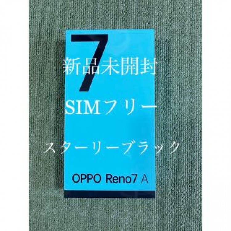 OPPO Reno7 A A201OP スターリーブラック