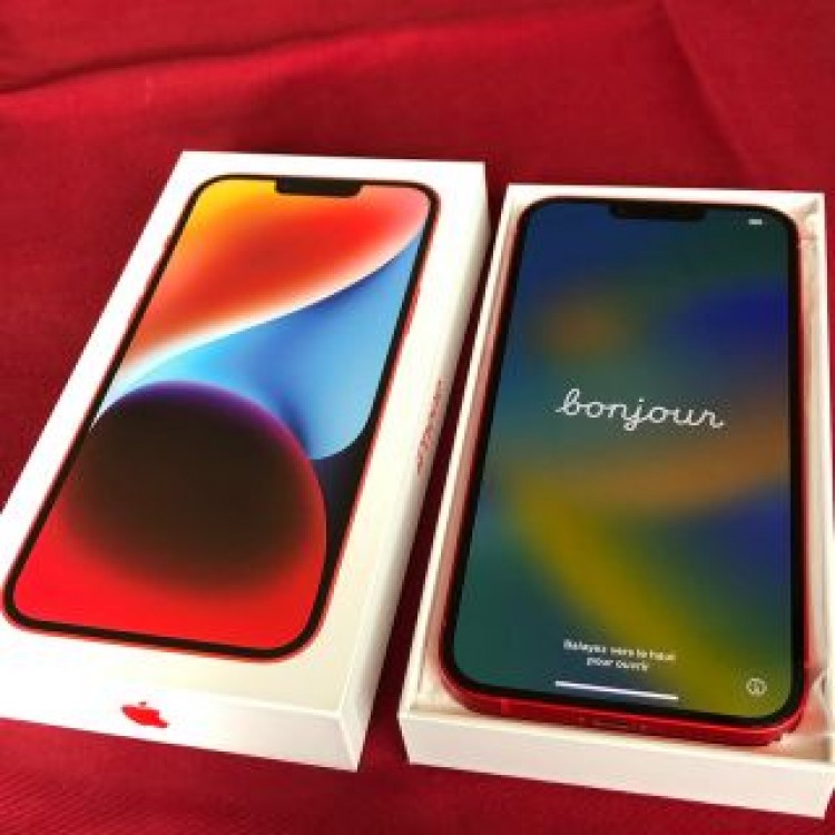 開封未使用 iPhone14 Plus 128gb SIMフリー プロダクレッド
