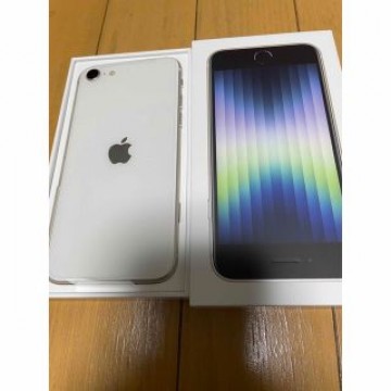 Apple iPhone SE 第3世代 64GB スターライト MMYD3J…