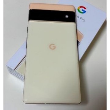 【美品】pixel6 pro 128GB Sorta Sunny【匿名配送】