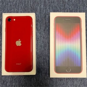 iPhone SE3 RED 64GB 新品未使用