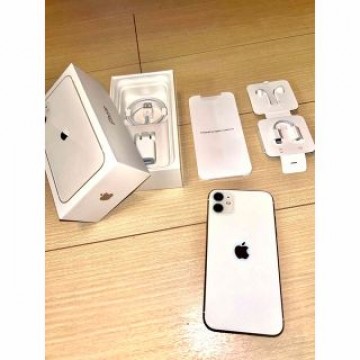 美品★SIMフリーiPhone11 64GB ホワイト フルセット
