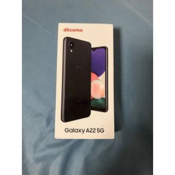 【未使用品】galaxy a22 5g ブラック64 GB SC-56B