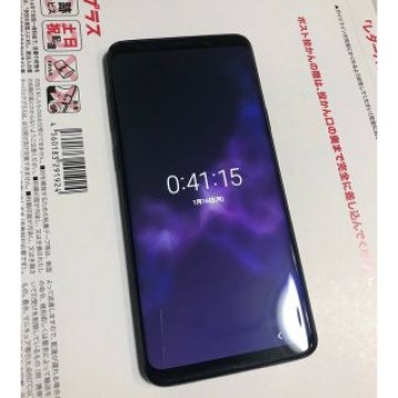 訳ありジャンク　simロック解除済みdocomo ギャラクシーs9＋