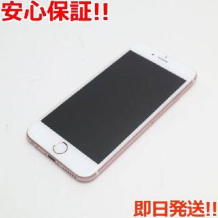 超美品 SIMフリー iPhone6S 16GB ローズゴールド