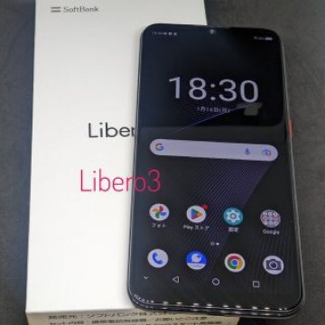 【バッテリ良好・限定オマケ有】4Gシンプルスタイル Libero3 A001ZT