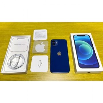 超美品  iPhone 12 本体 128GB ブルー iFaceケース付き