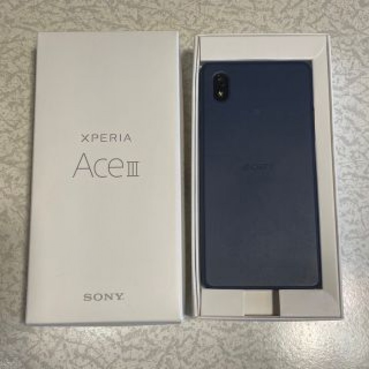 【未使用　動作確認】SONY Xperia Ace III A203SO ブルー