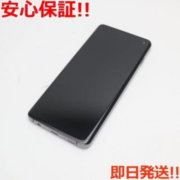 超美品 SCV41 Galaxy S10 プリズムブラック