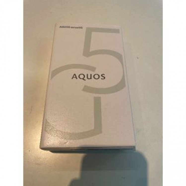 美品 SIMフリー AQUOS sense 5G オリーブ SHG03