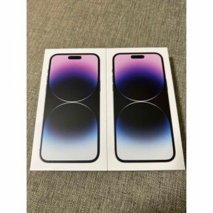 新品未開封　iPhone14 Pro Max ディープパープル 256GB 2台