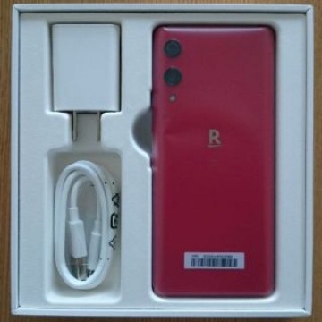 新品未使用 Rakuten Hand クリムゾンレッド P710