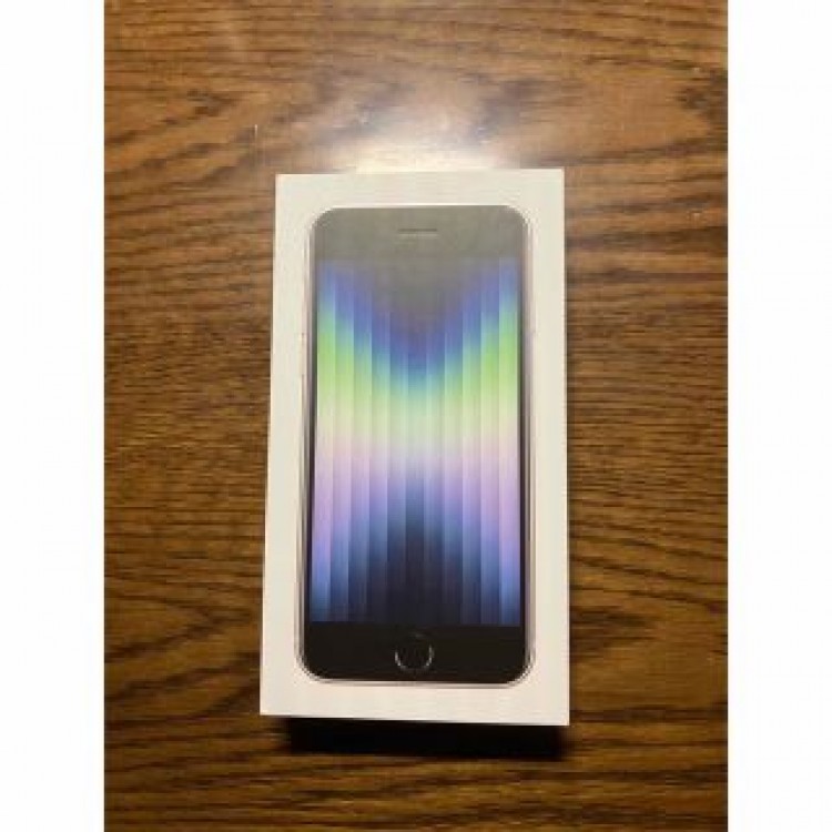 新品未使用 Apple iPhone SE 第3世代 64GB スターライト