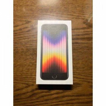 新品未使用 Apple iPhone SE 第3世代 64GB ミッドナイト