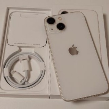 Apple iphone 13mini スターライト 128gb