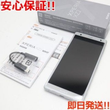 美品 SOV37 シルバー