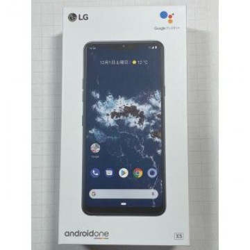 【未使用品】LG Android One X5 SIMロック解除可能　ブルー系　