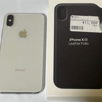 Apple iPhone XS シルバー 256GB SIMフリー　おまけ付き