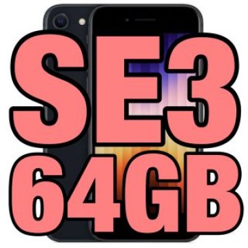 【lightningケーブルなし】iPhoneSE3 ミッドナイト64GB