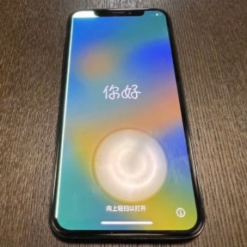 iPhone X space gray 256GB SIMフリー