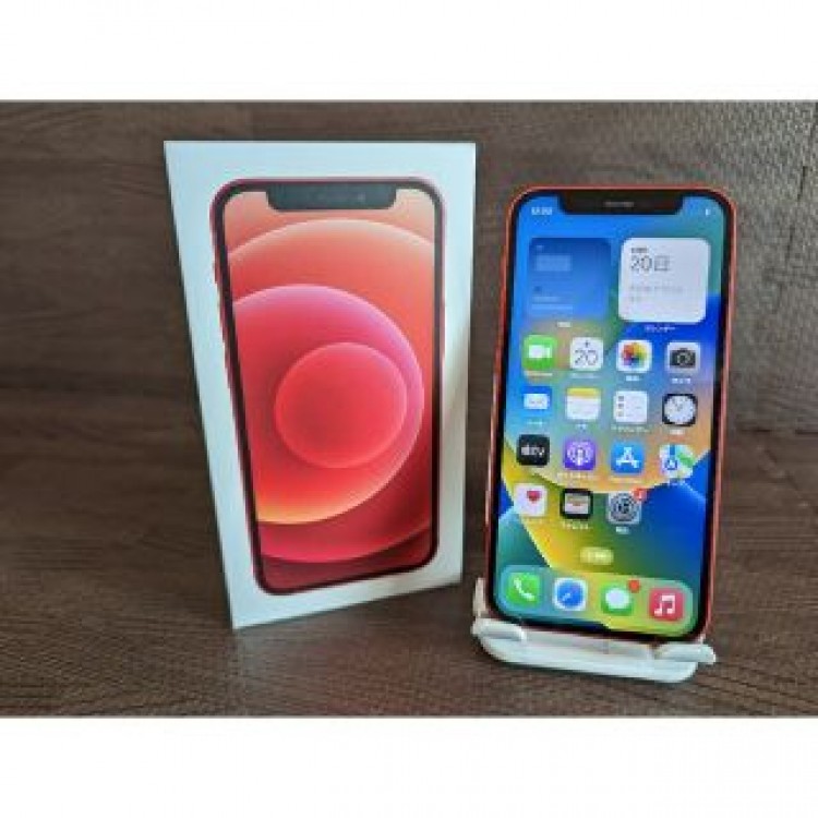 極美品 SIMフリー iPhone12 mini 256GB レッド　残債無し