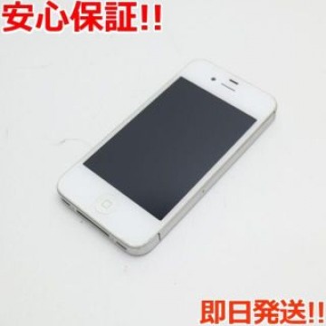 美品 au iPhone4S 32GB ホワイト 白ロム