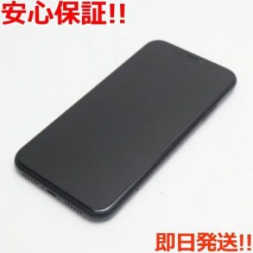 新品同様 SIMフリー iPhoneXR 64GB ブラック 白ロム