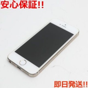 超美品 DoCoMo iPhone5s 32GB ゴールド 白ロム